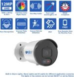 GW Security 32 Channel NVR UltraHD 12MP (4096x3072) Face/Human/Cars/License Plate Detection PoE Security Camera System with 12 x 6K 12MP Full Color Night Vision Waterproof 2-Way Audio Dome Cameras - Image 4